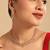 American diamond diva radiant drop necklace set