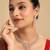 American diamond spark veil necklace set