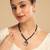Twilight blossom beaded necklace