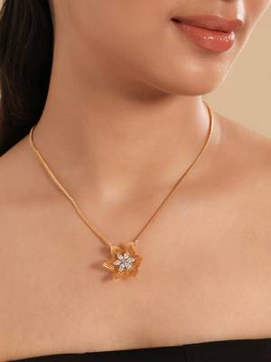 American diamond evo spark pendant necklace 1