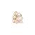 American diamond aurora baroque pearl adjustable ring