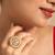 American diamond aureate pearl adjustable ring
