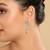 22k gold plated dewdrop elegance earrings