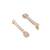 American diamond gleam flow drop earrings