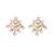 American diamond mellow stud earrings