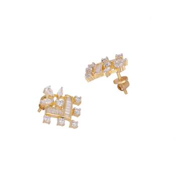 American diamond mellow stud earrings 5