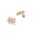 American diamond mellow stud earrings