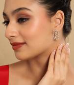 American diamond zest stud earrings