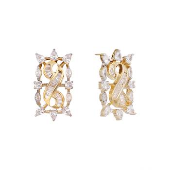 American diamond zest stud earrings 4