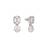 American diamond chic mini drop earrings