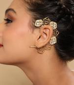 Gold plated inaayat earcuff