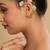 Gold plated inaayat earcuff