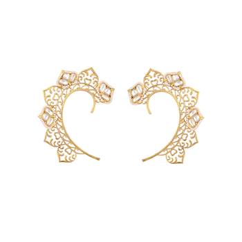 Gold plated inaayat earcuff 3