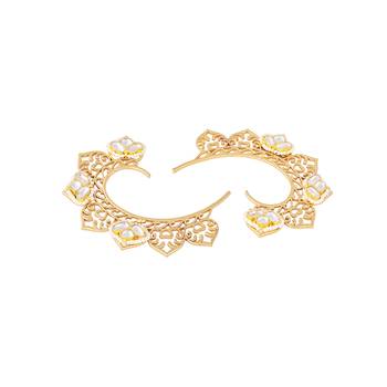 Gold plated inaayat earcuff 5