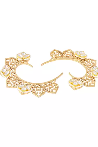 Gold plated inaayat earcuff
