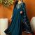 Vichitra Silk Embroidery Salwar Suit Set Anarkali Kurta Set with Dupatta