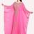 Graceful Glow: Pink Designer Stitched Kaftan With Gold Handwork Embroidery 