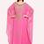 Graceful Glow: Pink Designer Stitched Kaftan With Gold Handwork Embroidery 