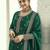 Green New Art Silk Embroidery Kurta Palazzo with Dupatta Set