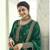 Green New Art Silk Embroidery Kurta Palazzo with Dupatta Set