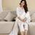 White chanderi embroidery kurta pant with dupatta set