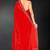 red handwork zarkan embroidery silk blend saree