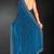 teal blue handwork zarkan embroidery silk blend saree