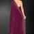 wine handwork zarkan embroidery silk blend saree