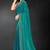 firozi handwork zarkan embroidery silk blend saree