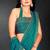 firozi handwork zarkan embroidery silk blend saree