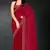 cherry handwork zarkan embroidery silk blend saree