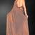grey handwork zarkan embroidery silk blend saree