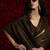 gold heavy handwork zarkan embroidery silk blend saree