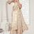 white resham zarkan stone embroidery work net saree