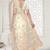 white resham zarkan stone embroidery work net saree