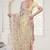 yellow resham zarkan stone embroidery work net saree