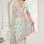 sea green resham zarkan stone embroidery work net saree