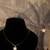 Gold plated   kundan necklace in sterling silver