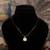 Gold plated   kundan necklace in sterling silver