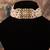 Gold plated  white peals necklace in sterling silver