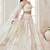  digital print georgette white lehenga with unstitched blouse and floral print jacket dupatta