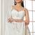  digital print georgette white lehenga with unstitched blouse and floral print jacket dupatta