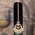 Gold plated  green beads maangtikka in sterling silver