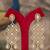 Gold plated polki jhumkas in sterling silver