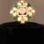 Gold plated green stone kundan ring in sterling silver
