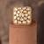 Gold plated kundan ring in sterling silver