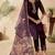 Women’s embroidered chanderi kurta set with bottom & tissue dupatta