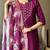 Women’s reyon kurta set with elegant lagdi jacquard dupatta