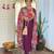 Women’s pure viscose chanderi kurta set with sequin & coding embroidery