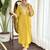 Women’s pure viscose chanderi silk kurta set with sequin & coding embroidery